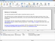 Text Speaker screenshot